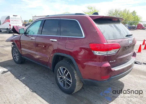 2018 Jeep Grand Cherokee Limited 4X4 из США, поврежденный, VIN 1C4RJFBG7JC199758